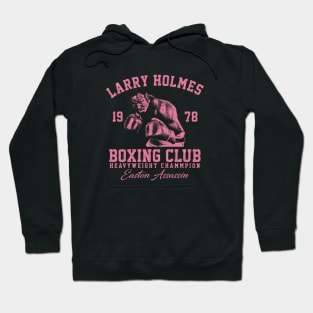 Boxing Club Larry Holmes Pink Hoodie